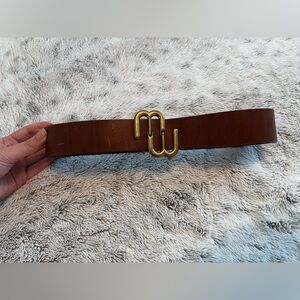 Maje Double M Belt